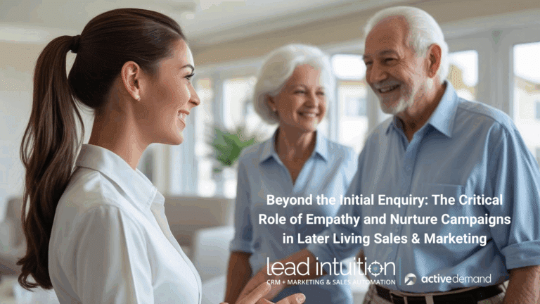 later living sales and marketing