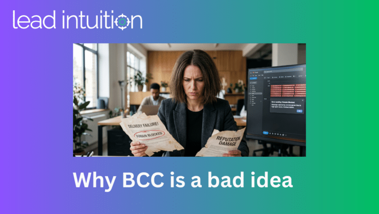 Why BCC is a bad idea